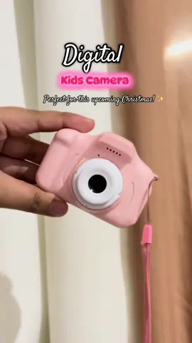 Kahit sinong bata matutuwa kapag niregaluhan mo ng Digital Camera. 🥰✨ #digitalcamera #idealgift #kidscamera #christmasgift 