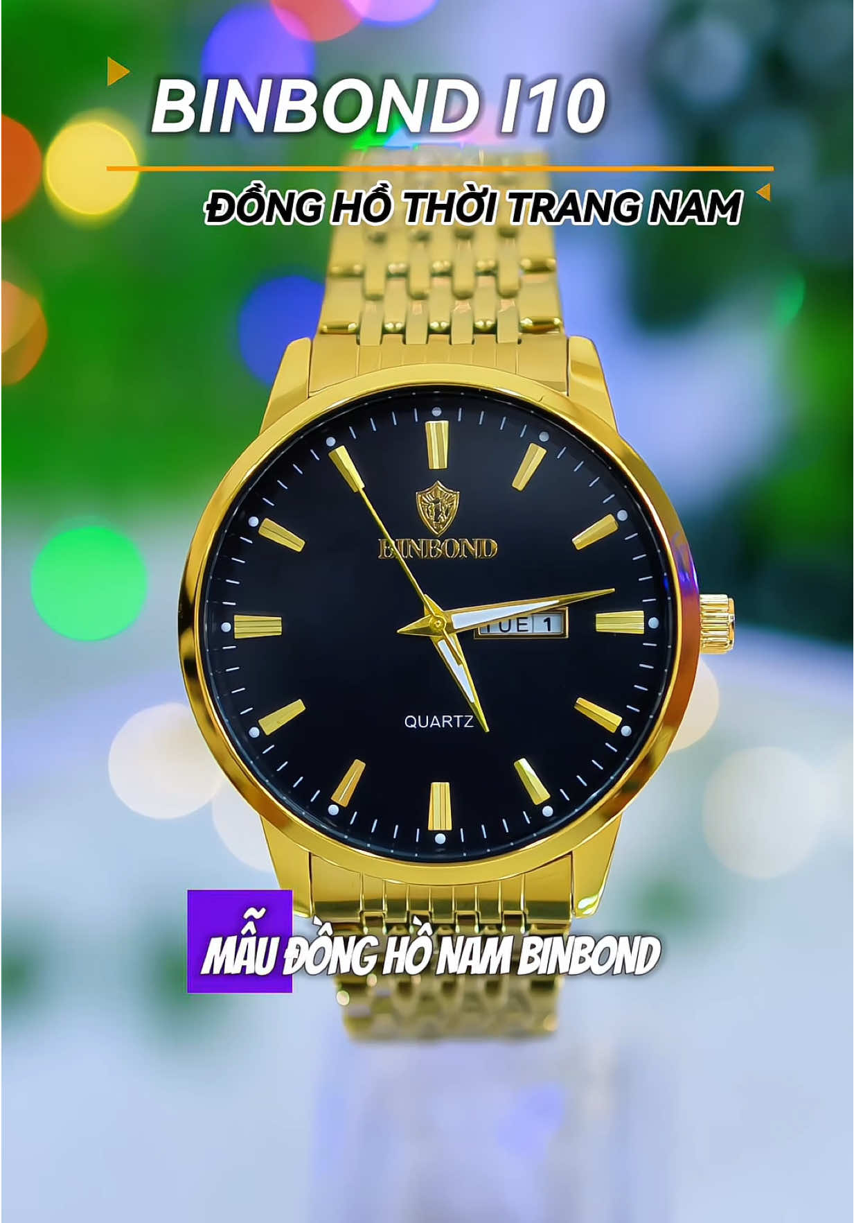 Đồng hồ thời trang nam binbond #dongho #donghonam #donghothoitrang #binbond #binbond_watch 