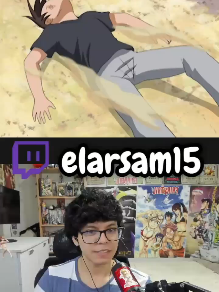 SIGUEME EN IG: elarsam1511 #reaccion #animetiktok #elarsam #kenichi #lucha #karate #anime #clip