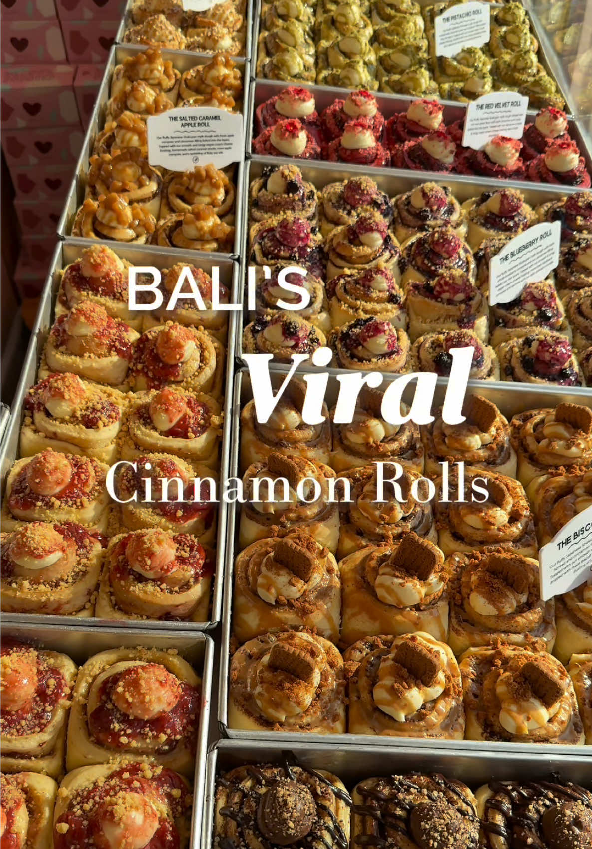 tried bali’s viral cinnamon rolls from @CINNAMOR 😋 this is a must-do if you’re visiting bali!!! 