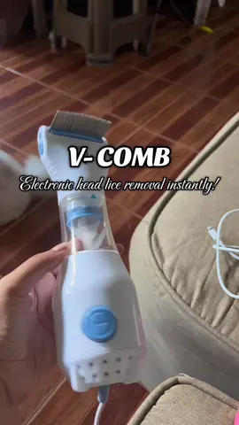 tanggal talaga lahat ng kuto at lisa nyo dito! #vcomb #vcombvacuum #headliceremoval #fypシ゚ 