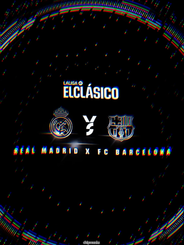 EL CLASICO 🔥 @realmadrid  @fcbarcelona  #realmadrid #barcelona #laliga #ElClasico #football 
