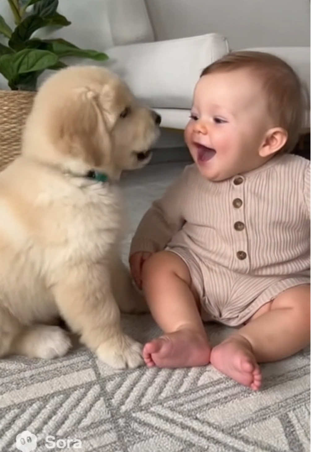 dog and baby #dog #baby #ai 