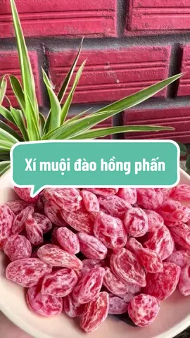 Xí muội đào hồng phấn không hạt #bichbich #xuhuongthinhhanh #ximuoi #ximuoidaohong 