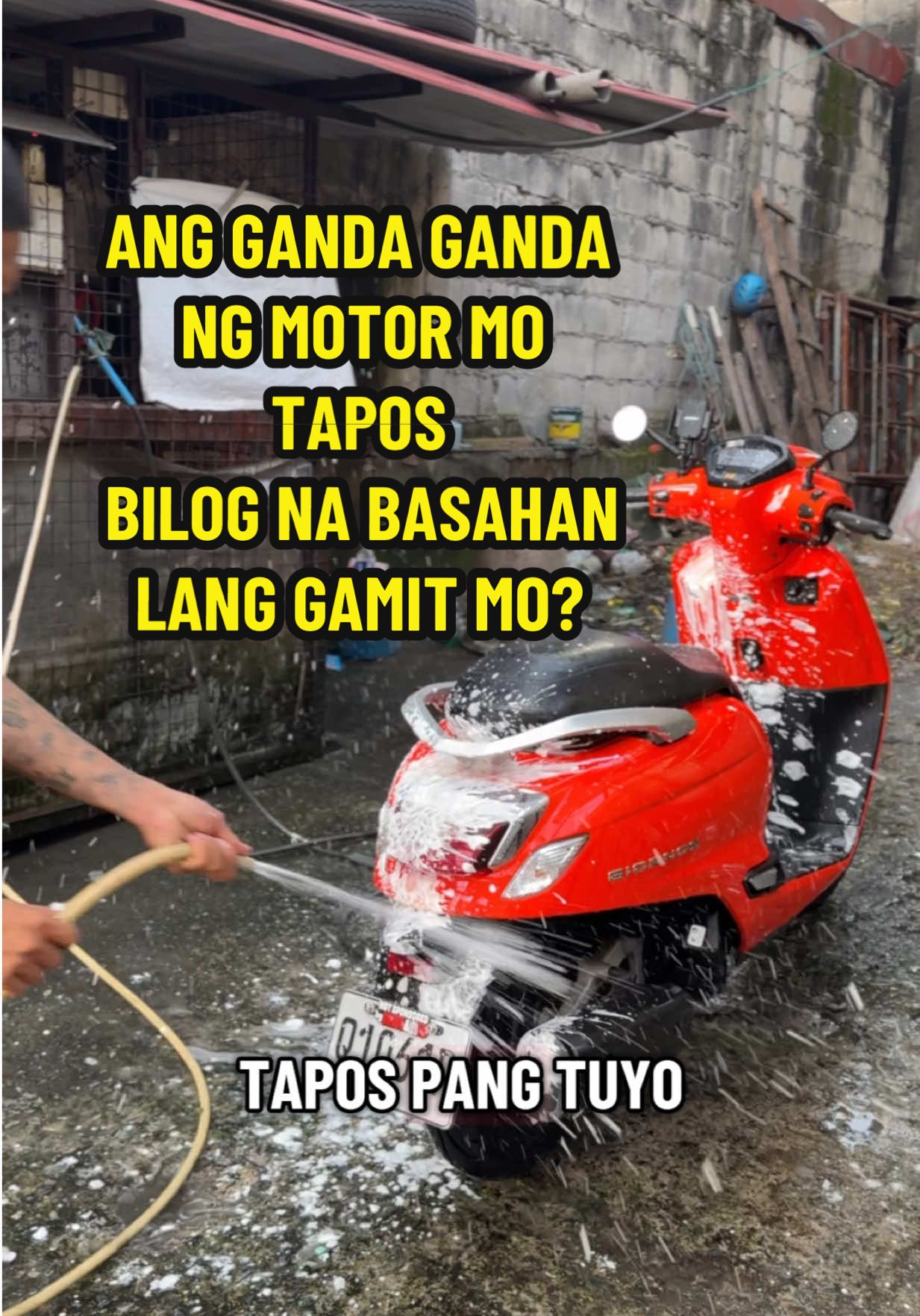 Basahan bilog parin ba gamit mo? #fyp 