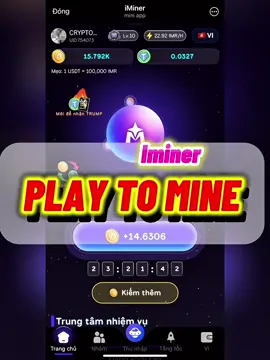 “App iMiner đào token IMR” 🔥 #iMiner #IMR #đàotoken #reviewapp #cryptomining  