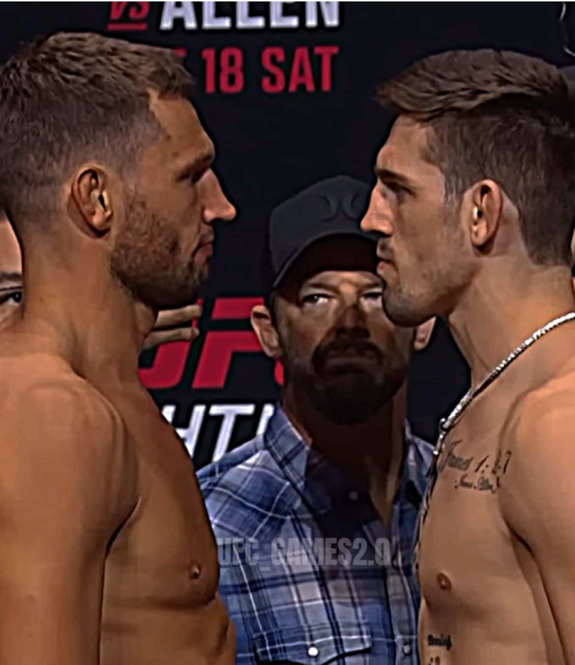 Allen 🇨🇦 VS de Ridder 🇱🇺 #edit #mma #UFC #allen #deridder 