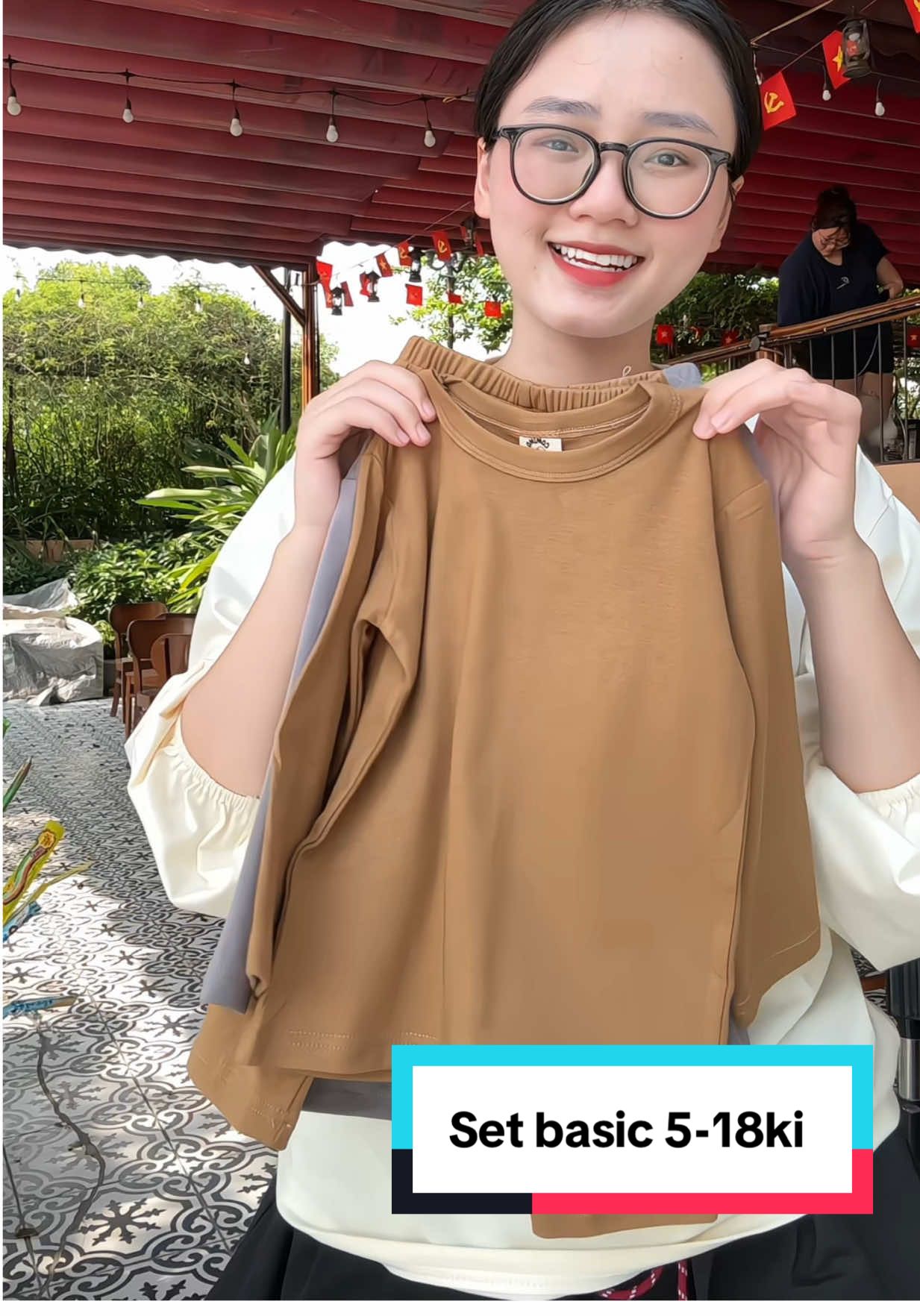 Set thun trơn basic đơn giản mà cái chất siêu là mê #setbochobe #thoitrangtreem 