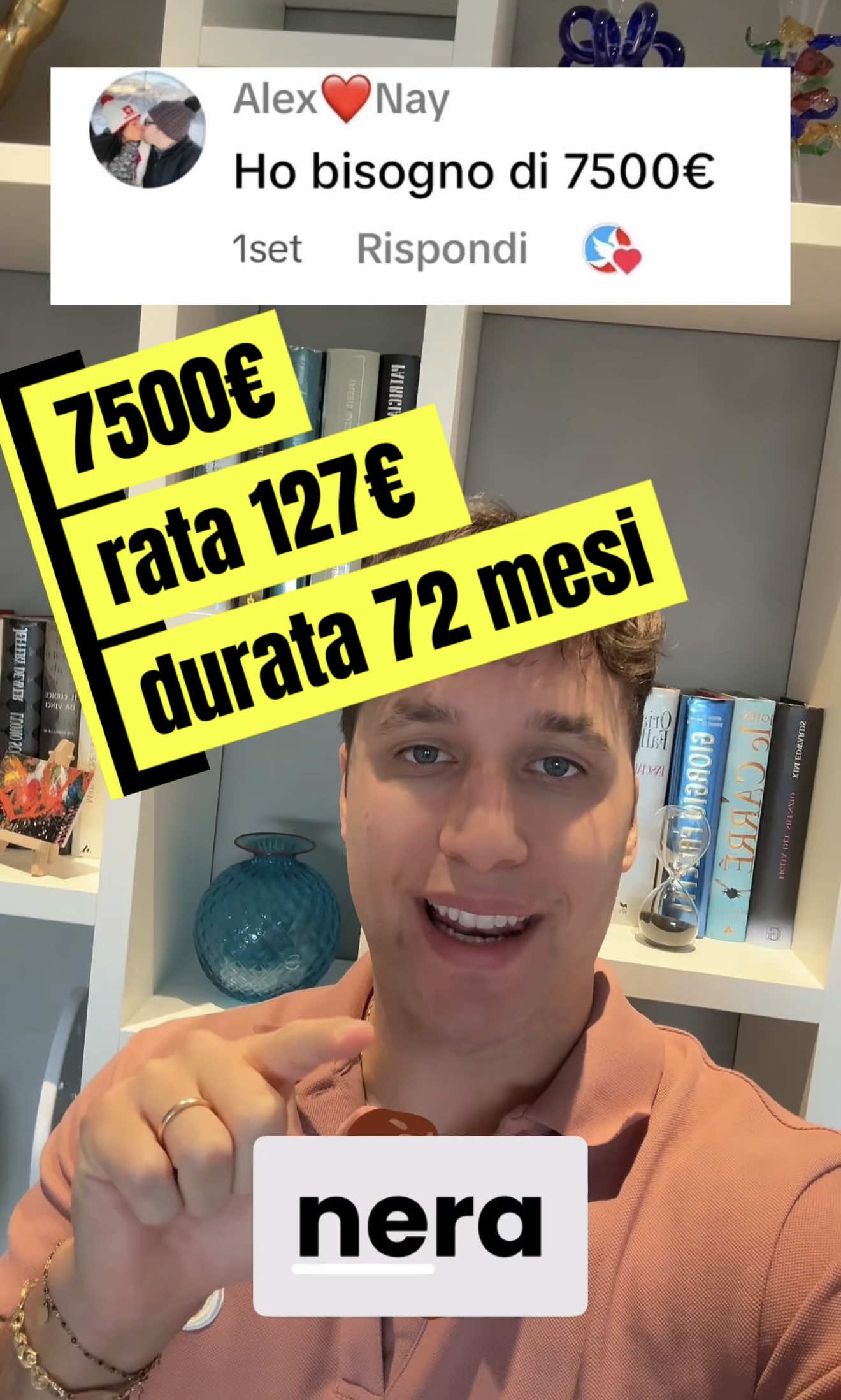 Messaggio pubblicitario con finalità promozionale. L’erogazione del finanziamento è soggetta all’approvazione di Sigla Srl (Banca d’Italia n. 88 - cod. mecc. 33023). Prendere visione di tutte le condizioni economiche e contrattuali contenute nel documento “Informazioni europee di base sul credito ai consumatori” (SECCI), disponibile presso le agenzie di Brasiliani Tobia OAM A16107, REA PD-468838 e Sigla S.r.l intermediario iscritto all’Albo ex art. 106 TUB n. 88. Esempio rappresentativo di un finanziamento contro cessione del quinto dello stipendio relativo ad un dipendente statale, di 30 anni di età e 10 anni di servizio: rata €127, durata del finanziamento 72 mesi, importo erogato: 7.517,62, Importo totale dovuto dal consumatore salvo estinzione anticipata, €9.144,00, TAEG 6,8836% TAN del 4,8500% comm.intermediario € 274,32, interessi totali €1626,38 . Offerta valida sino al 31/12/2025 (data riferita ai tassi trimestrali in corso di validità). #prestito #crif #finanziamento #pignoramento #soldi 