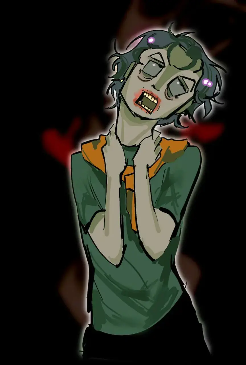 #noimnotahuman #ninah #intrudernoimnotahuman #coatguy #wireface #palegun 