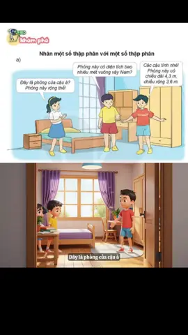 Nhân một số thập phân với một số thập phân. Toán 5. Kết nối tri thức #nhanmotsothapphanvoimotsothapphan #toán5 #Ketnoitrithuc #AI #CapCut 