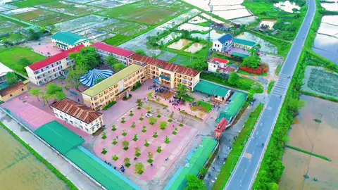 Chiều nhẹ nhàng #xuhuong #trườngthptđặngthúchứa #flycam #flycam4k 