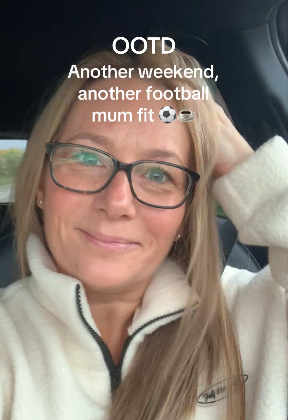 OOTD Pitch-side mornings are basically my new runway 😅 #WeeklyOOTD #FootballMum #MumStyle
