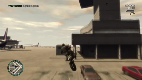 GTA 4 STUNT 🏍️🎮 #gta4 #gta5 #foryou #xboxseriesx #ps5 