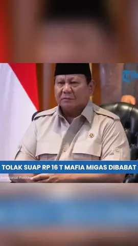 Pak Prabowo Tolak Suap Nominal Rp 16 triliun 😱 #foryou #trending #beritatiktok 
