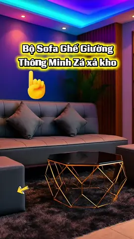 Bộ sofa ghế giường zá rẻ #sofa #sofathongminh #viral #thinhhanh #xuhuong 
