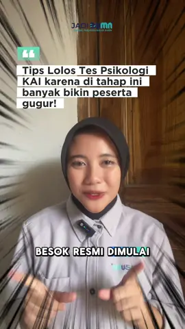 Tips Lolos Tes Psikologi KAI #kai2025 #tespsikologikai #rekrutmenkai #jadibumn #bumn2025