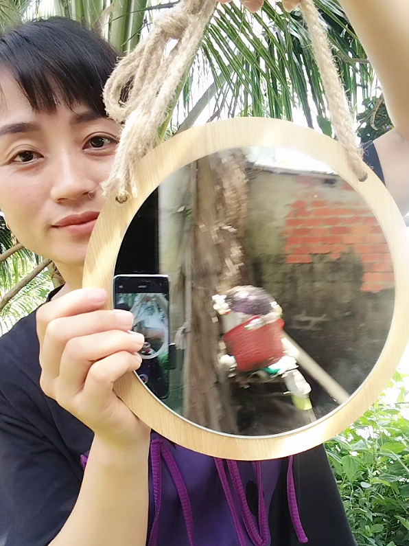 Gương tròn treo tường 35k Freeship #utmen22007 #guongtrontreotuong #guongtrondecor 