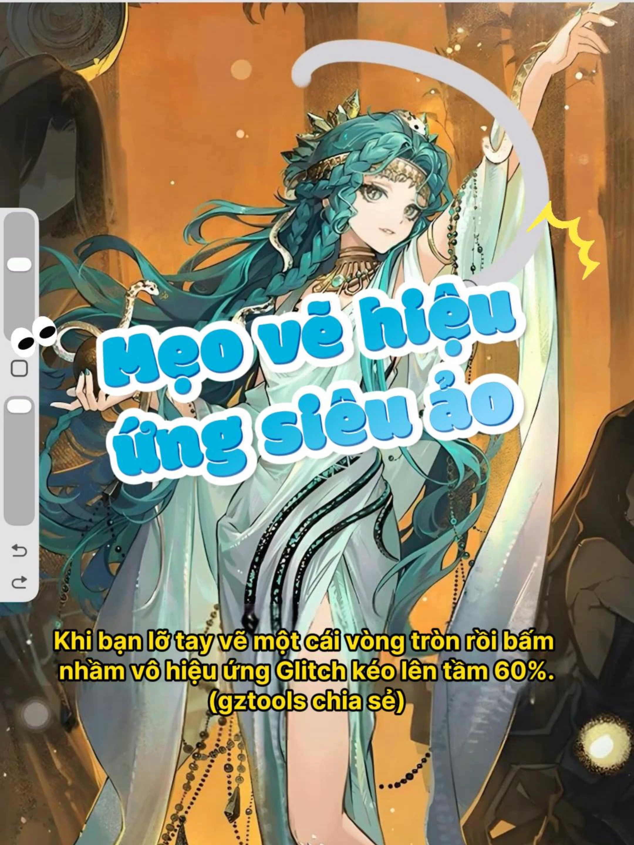 Mẹo vẽ hiệu ứng siêu ảo chỉ bằng vài cú quẹt tay #genzacademyvn #gztools #DigitalArt #teacher #teaching #draw #procreate #digitalpaint #photoshop #clipstudiopaint