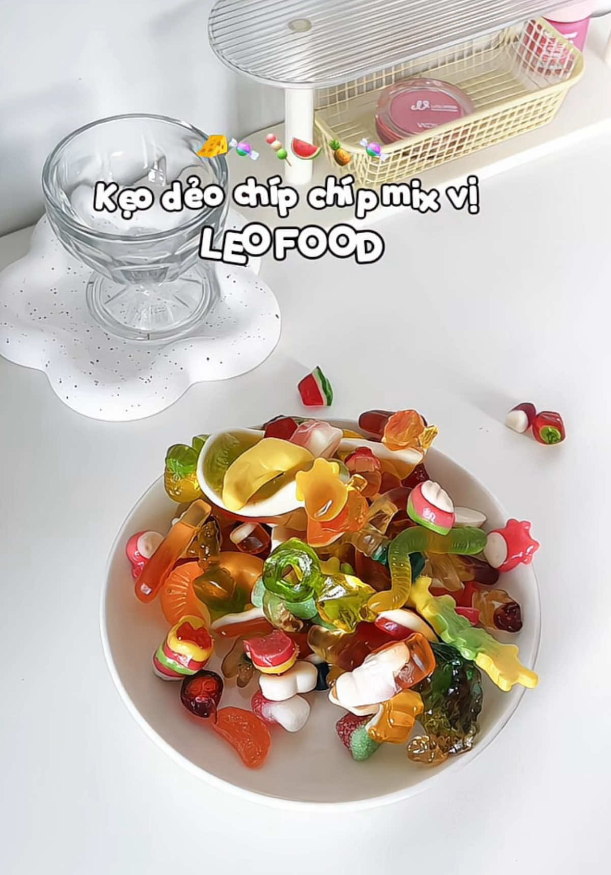 Kẹo dẻo chíp chíp ăn là chỉ có mê thoiii #keodeochipchip #keodeo #keodeotraicay #leofood #keodeochipchipmixvi 