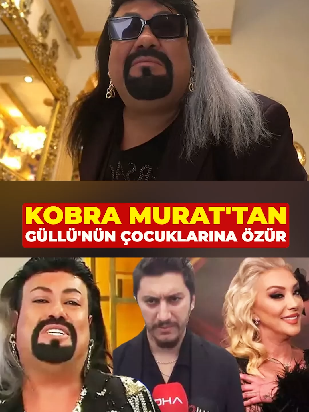 'Kobra Murat' olarak bilinen şarkıcı Murat Divandiler geçen günlerde sosyal medya hesabından paylaştığı bir videoyla Güllü'nün ölümünün çocukları tarafından işlenen bir cinayet olduğunu ileri sürmüştü. Bu açıklamanın ardından Güllü'nün oğlu Tuğberk Yağız Hamza Gülter Kobra Murat hakkında suç duyurusunda bulundu. Bu olaydan kısa süre sonra Kobra Murat sosyal medya hesabından yeni bir video yayınladı. Sözlerinin çarpıtıldığını belirterek  özür diledi.