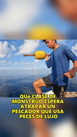 This guy is using live fish to catch giants. Do you want to learn? #animals #Foryou #Friendship #Us #fish #fishing