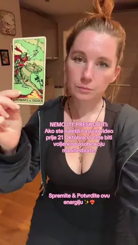 NEMOJTE PRESKOČITI Ako ste ovo vidjeli prije 21 Oktobra.Vi ćete biti toliko voljeni od osobe koju manifestirate! Spremite & Podijelite ovu ljubavnu energiju.❤️‍🔥⚡️