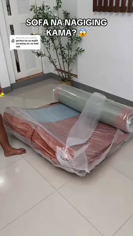 Replying to @Mr. Bry Dreame Alpha Family Foam Sofa Bed 😍 @DreameOfficialstore  #sofabed #dreamesofabed #alphafamilyfoamsofabed #familyfoam #compressedsofabed