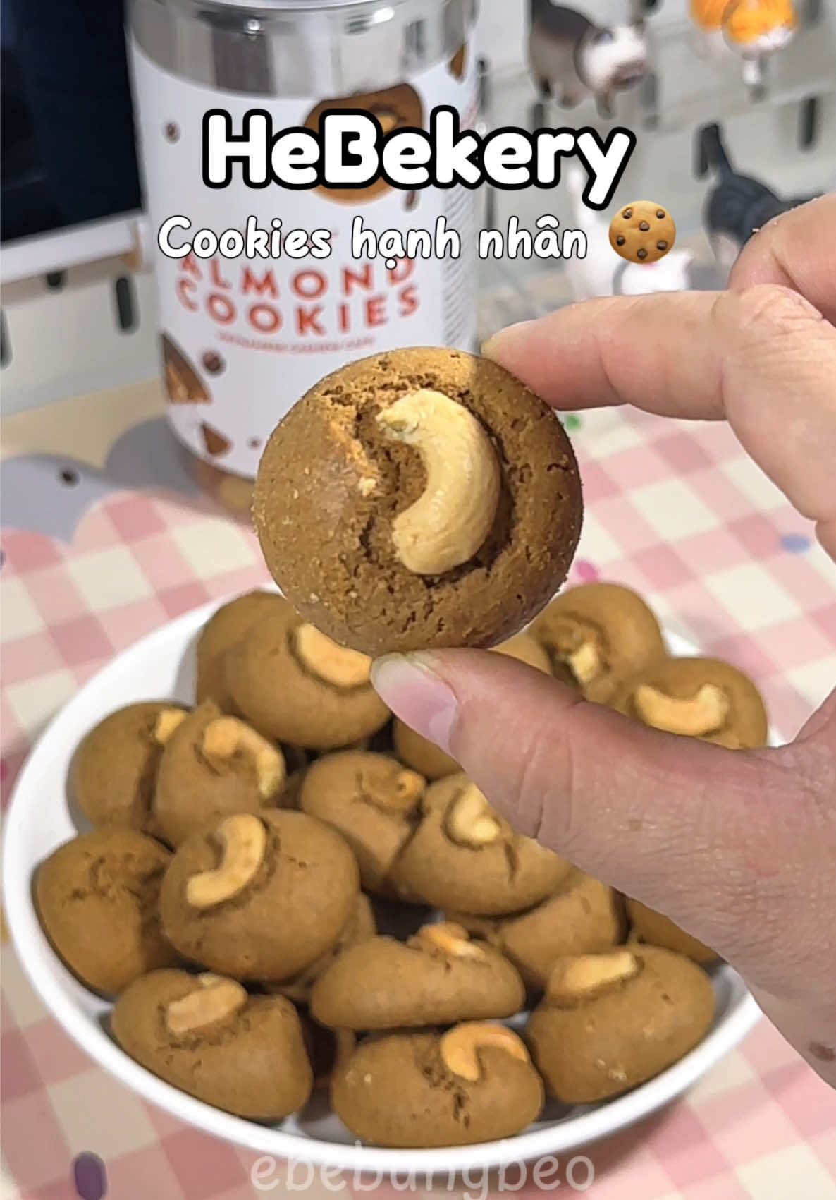 Ăn vặt vừa ngon vừa healthy nhất định phải thử nha #anvat #healthy #cookiehanhnhan #hebekery #ancungtiktok 