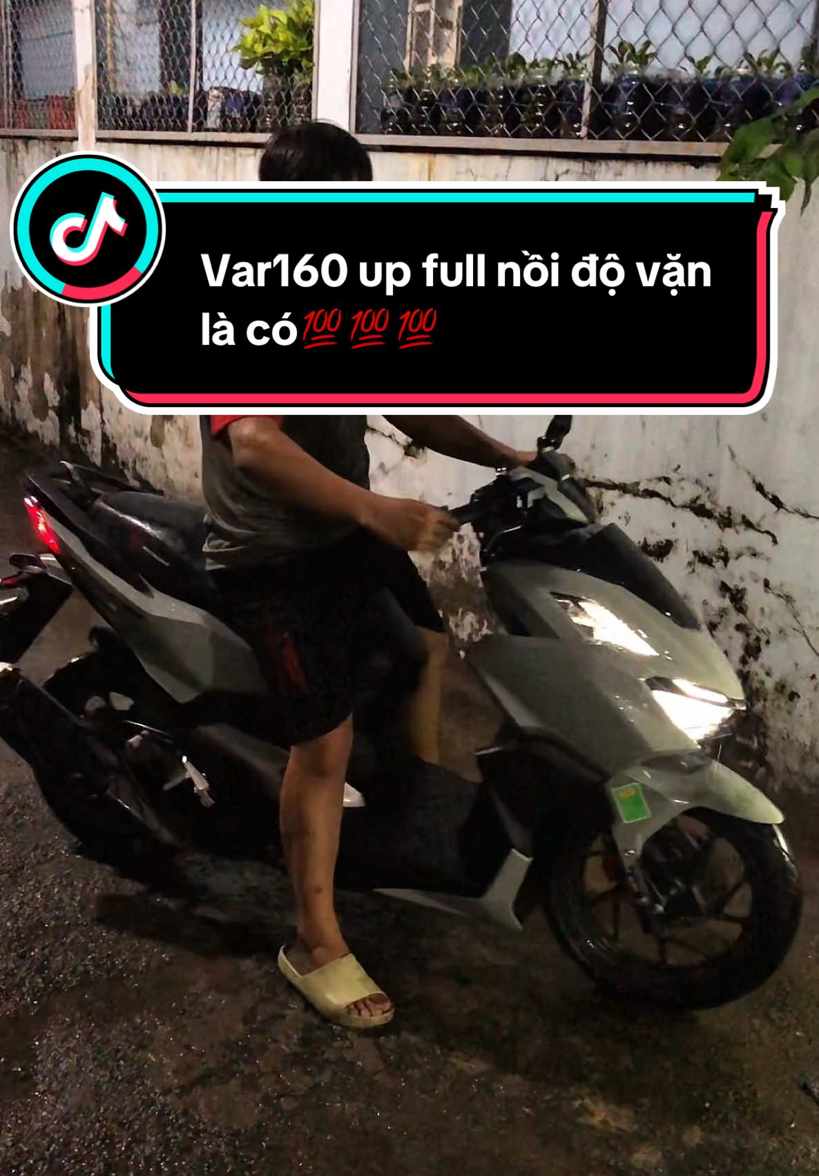 Trời mưa vẫn ra test xe cho a khách😙10đ cho sự cố gắng này💯 #noidotayga #noitaygagovap #vario160 #duytayga #xuhuong 