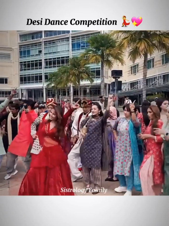 Desi Dance Competition 💃💖| Sistrology#rabiafaisal #tranding #pleaseviralmyvideo #malaysia 