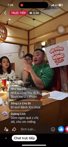 Nay bả live quậy #hoidonganuongtudo #goldsunfood #ancungchiphien #eatinggamecard #anhtraiaocam 