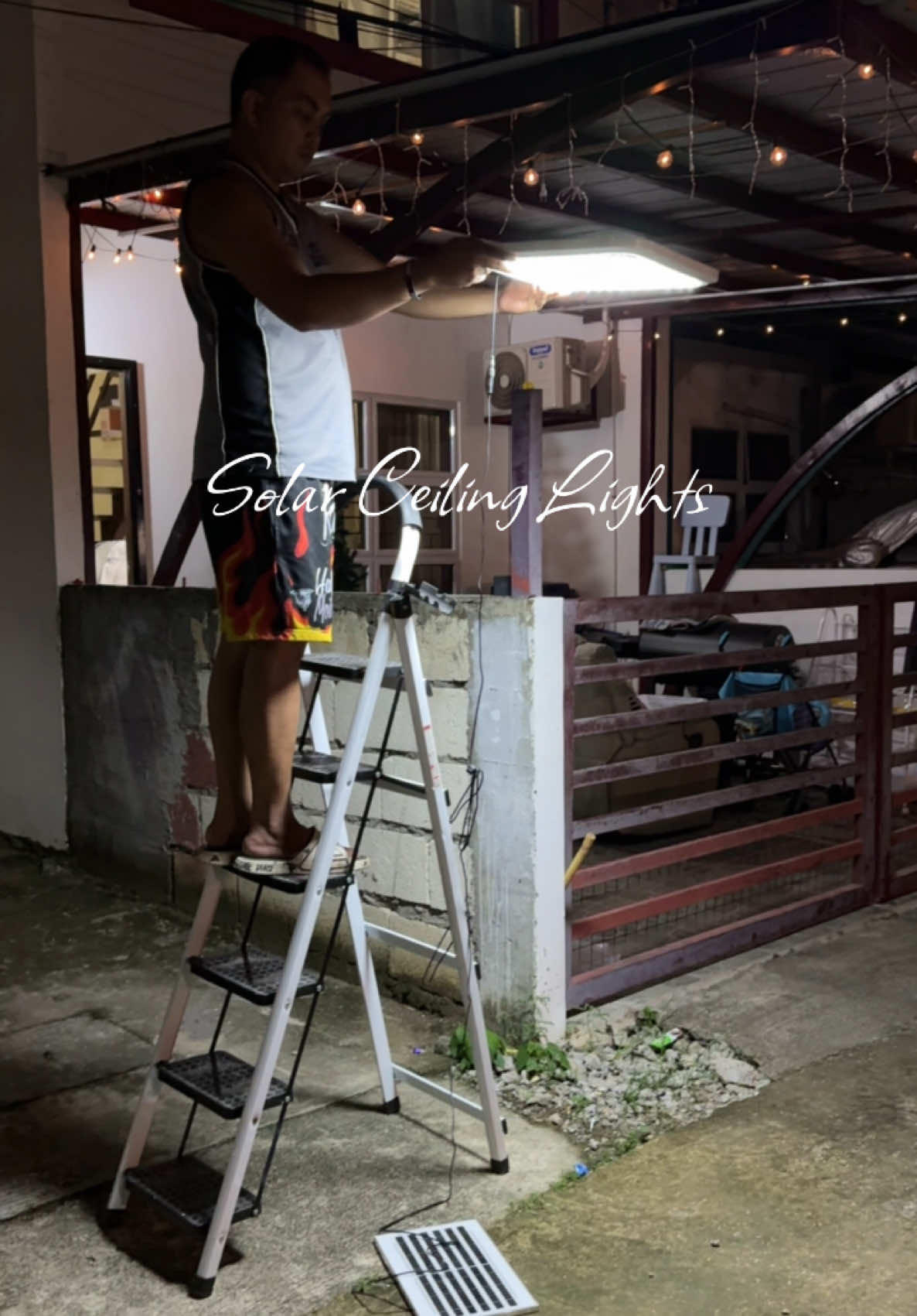 Buy1 take1 na kaya sobrang sulit nitong Solar Ceiling Lights. #SolarLights #ceilinglights 