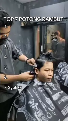top 7 Potong rambut #potongrambut #lucu_ngakak 