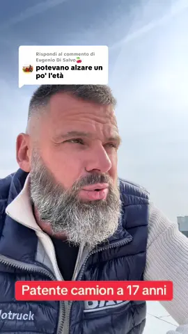 Risposta a @Eugenio Di Salvo🍒 patente camion a 17 anni.