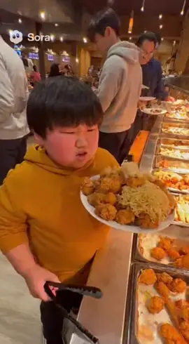 #小学生 #ai #食べ放題