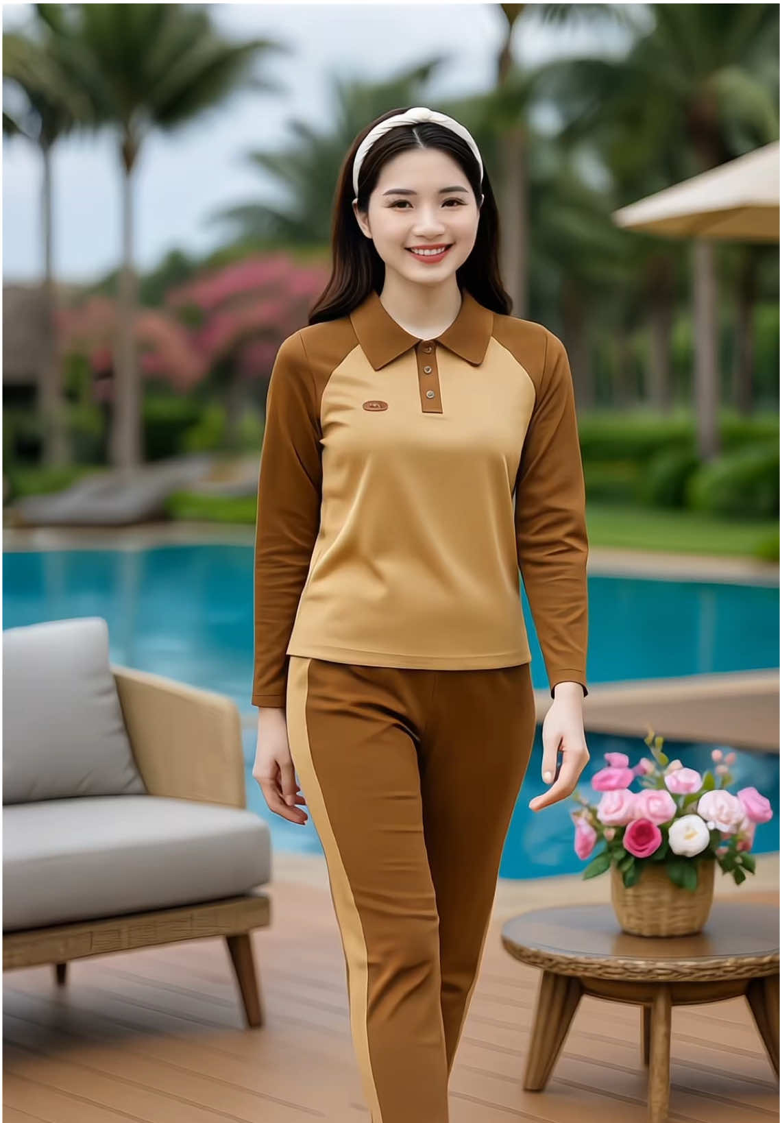 “Nhìn đơn giản vậy thôi, mà ai mặc cũng khen dáng đẹp – bí quyết là ở đây nè!”  @Tiểu Anh Anh 68  @Tiểu Anh Anh 68  @Tiểu Anh Anh 68 #SetBoDepNhat2025 #AoQuanPhoiMauSang #ThunGanTamCaoCap #FormDepTonDang #DoNhaDepNhuDiCafe
