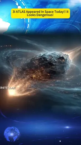 3I ATLAS Appeared In Space Today❗❗😱 It Looks Dangerous! #3iatlas 