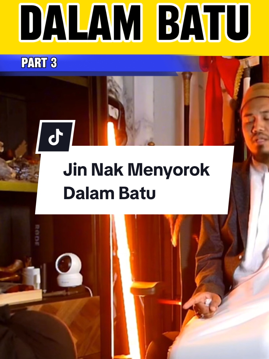 Replying to @pecinta_perindu_nabi Nah Part 3 - Jin Nak Menyorok Dalam Batu #pusatrawatanalidrus #ustazshafiqprai #ustazsyafiqmujahid #jin #sihirsakasantau 