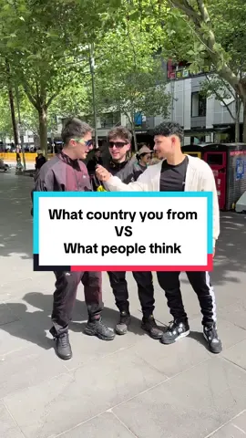 Where you from VS What you look like #fypシ゚ #viral #countries #guessmyethnicity #strangers 