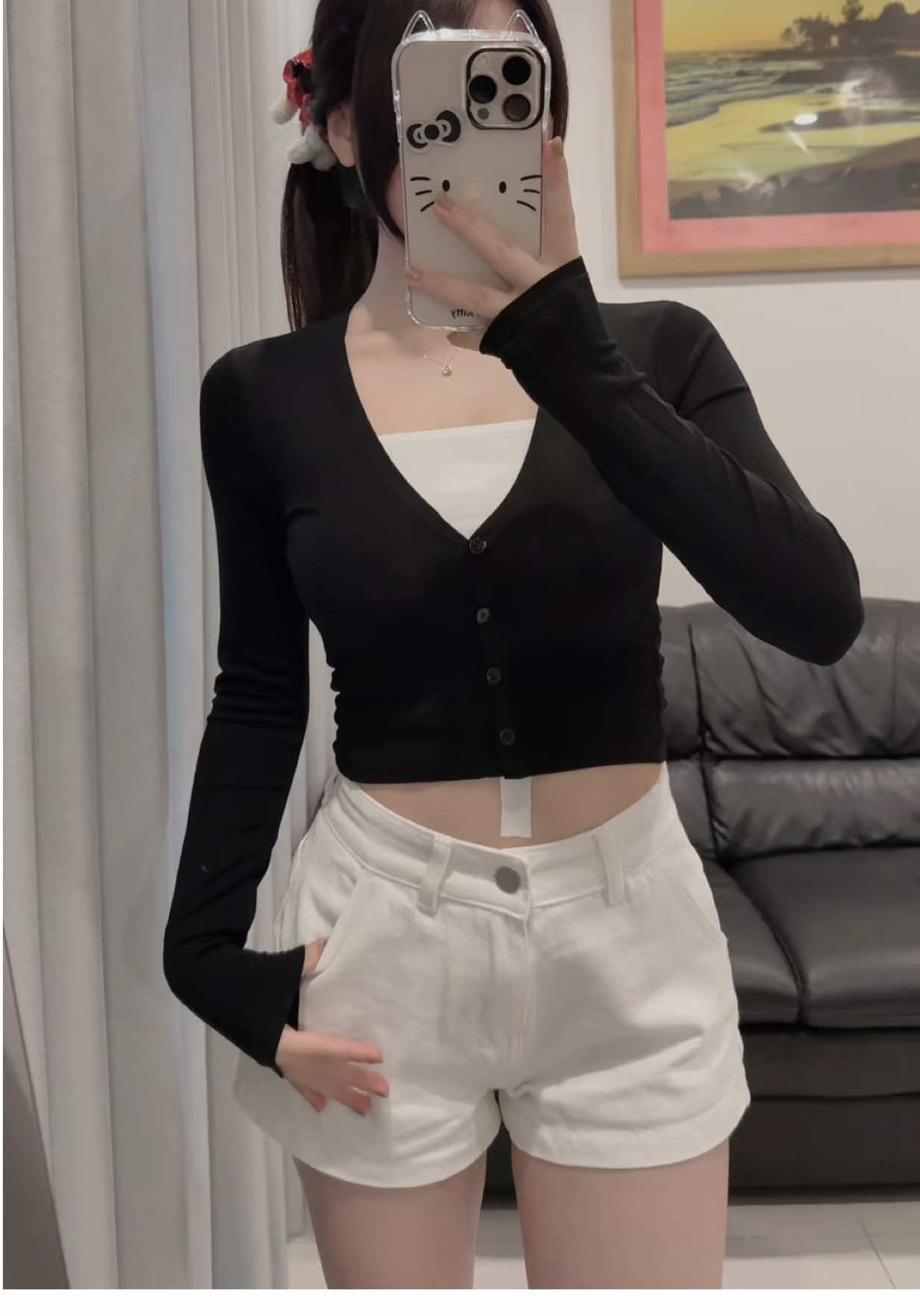 Mê quần short này quá mặc quài luôn 🥴✨#h2oclothing #thequao #quanshortnu #quanshortjean #outfitideas 