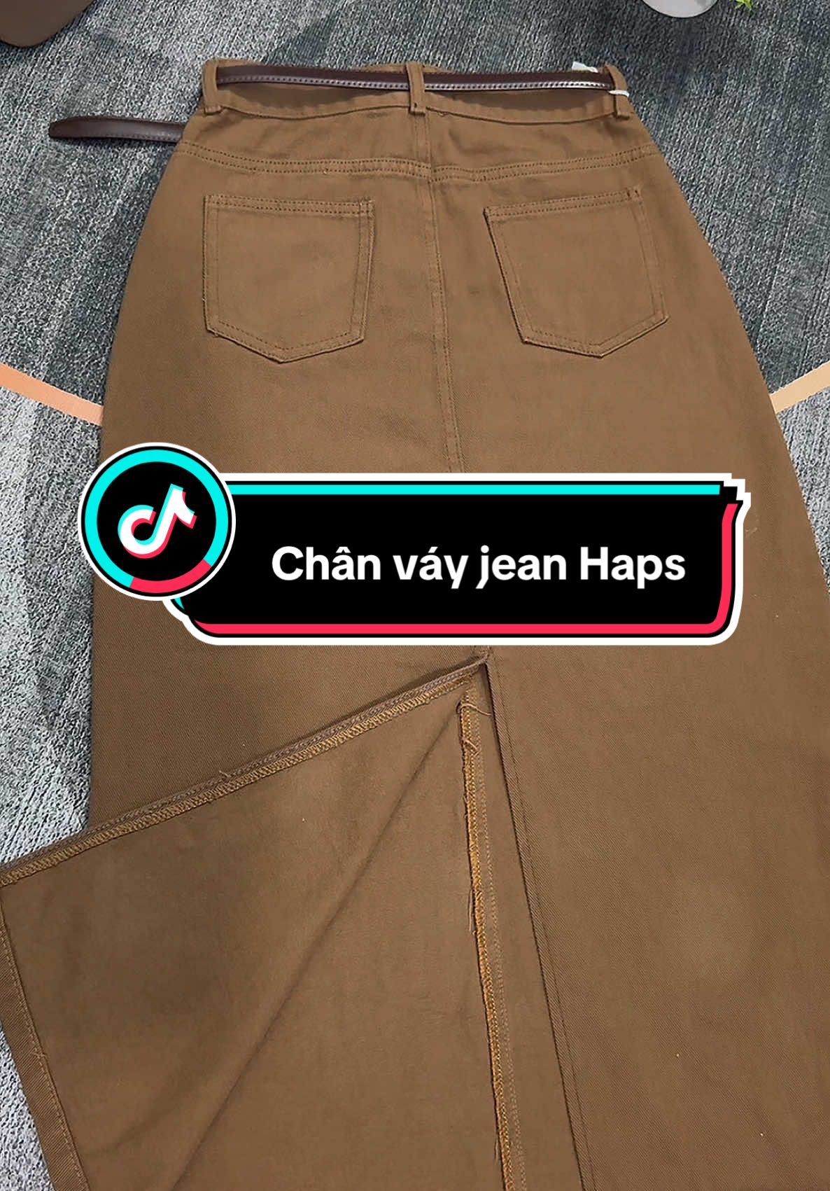 Chân váy jean#xuhuong #chanvayjean #chanvaybo #vayjean #review 