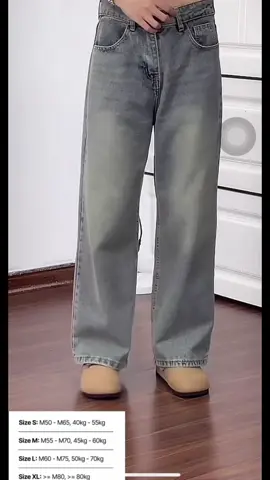 Quần jean Nam Nữ#xuhuong #banhangtiktokshop #unisex #quanaonam #quanjean 