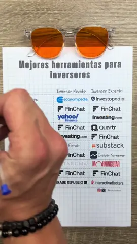 🚨🚨Mejores herramientas para inversores principiantes.