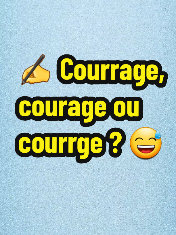 📚 Teste ton orthographe avec NeoQuiz ! ✍️ Trouve le bon mot avant la fin ⏱️ 💡 Tu connais la réponse ? Commente ! #QuizFrancais #Orthographe #NeoQuiz #CultureFrançaise 