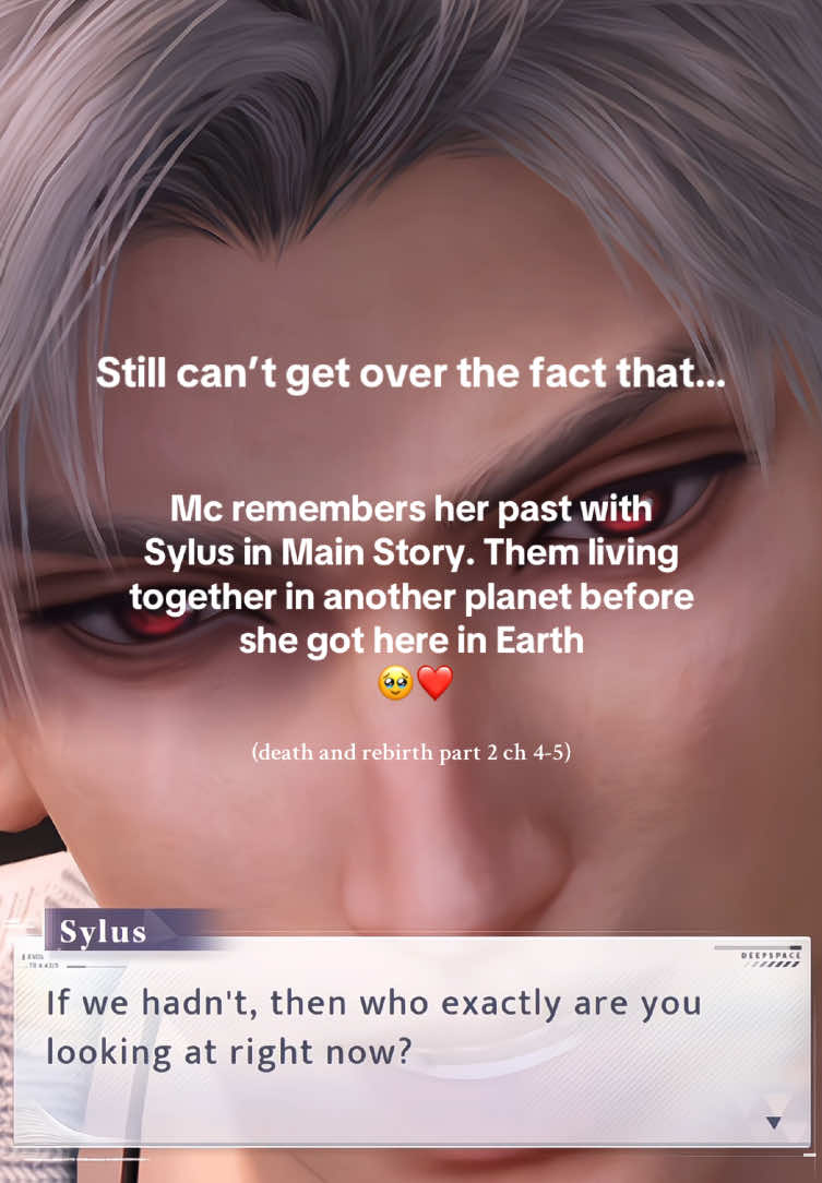 Death & Rebirth got so many revelations especially about Sylus and Mc. It’s a must read to understand lore 😭❤️ #sylusloveanddeepspace #sylus #loveanddeepspace #foryoupage #sylusloveanddeepspaceedit 