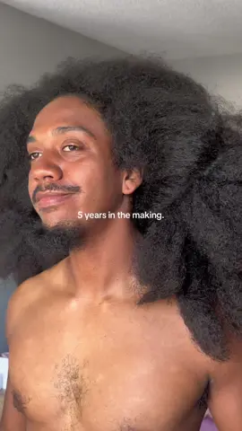 Name a guy with bigger hair, I’ll wait  #fypシ゚viral #longhair #afro #type3hair #naturalhair 