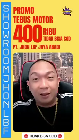 showroom Om Jhon lagi ada promo besar-besaran tebus 1 unit motor cukup bayar 400ribu saja  #tiktokindo #foryoupage #motormatic #fypage #fypage 