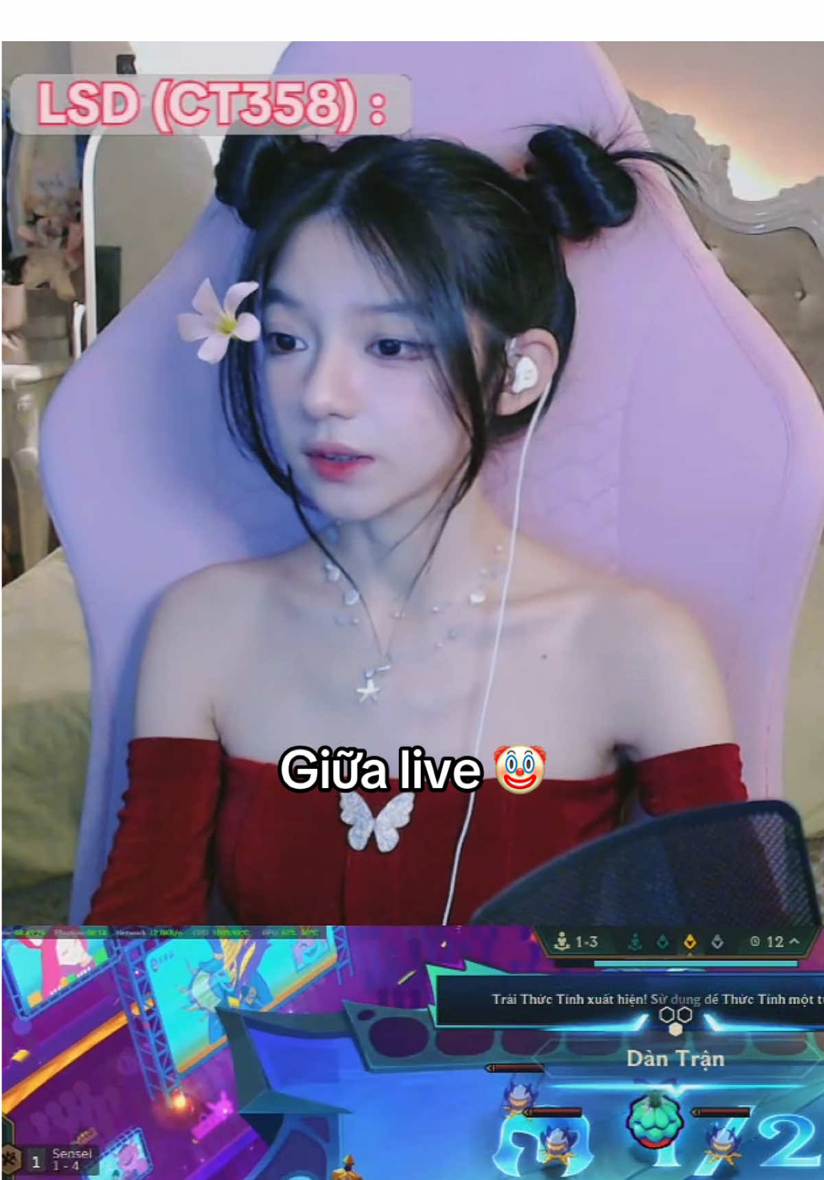Cách tư bản điều hành giao diện live của toi 🥹#teamfighttatics #tranduyentft #livestream 