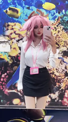 Hehe hi guyss…#yaemiko #GenshinImpact 
